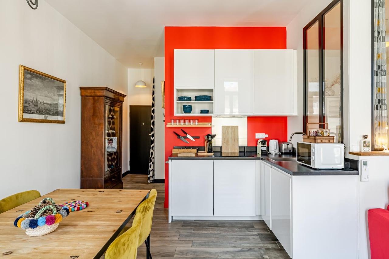 Ferienwohnung T2 Chic, Vue Vieux-Port Et Notre Dame, Atypique, Calme, Clim, 48M2, Acces Autonome Avec Code Marseilles Exterior foto