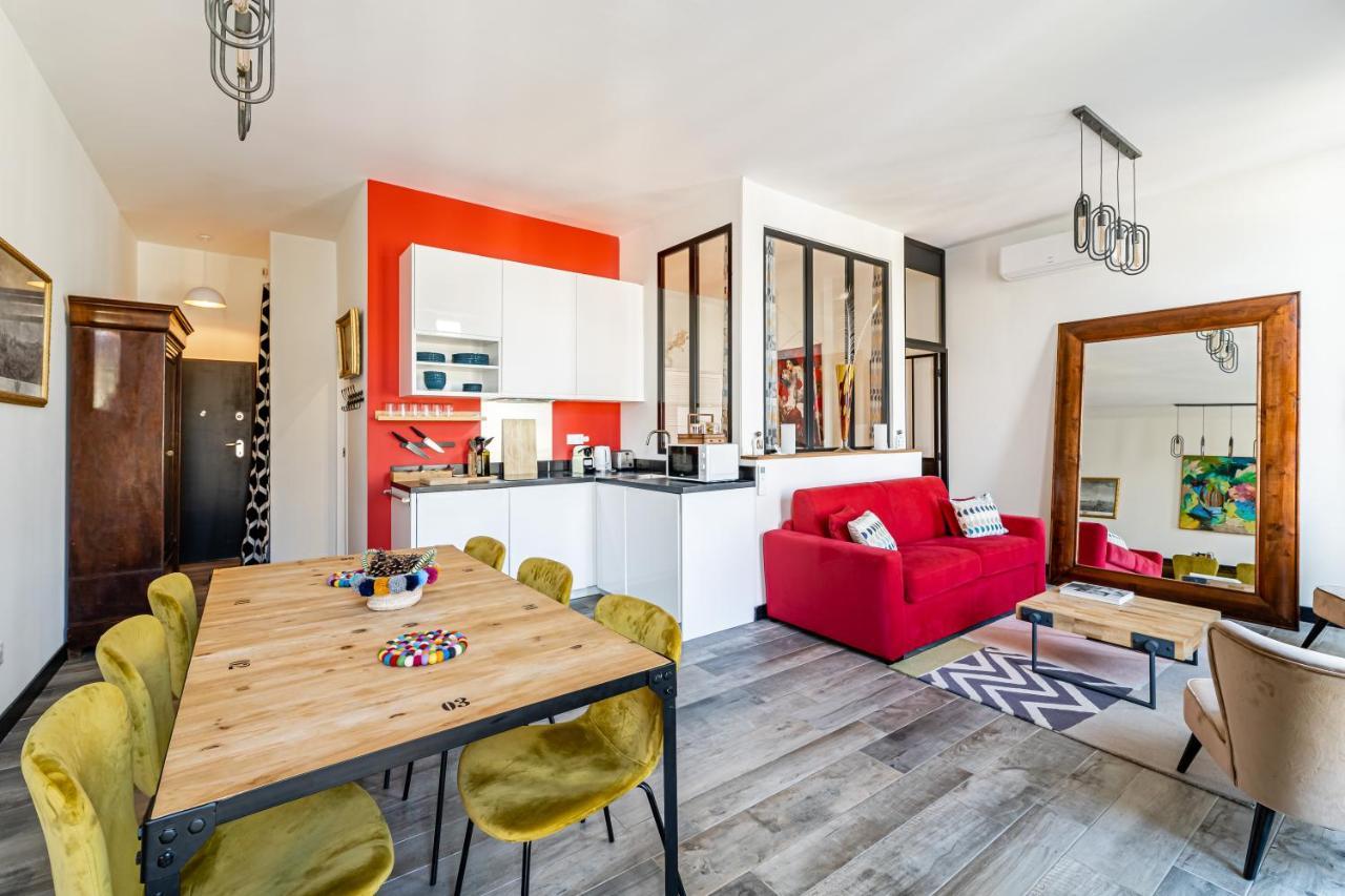 Ferienwohnung T2 Chic, Vue Vieux-Port Et Notre Dame, Atypique, Calme, Clim, 48M2, Acces Autonome Avec Code Marseilles Exterior foto