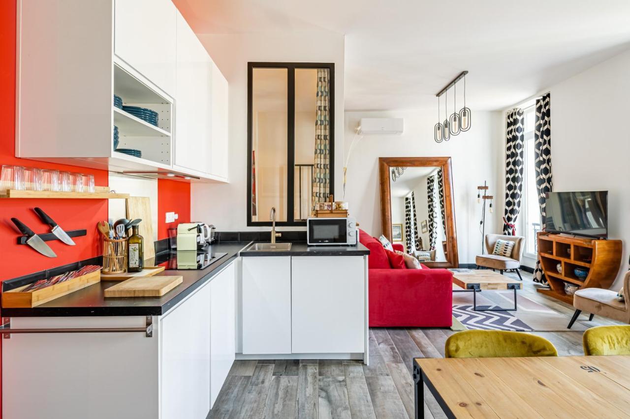 Ferienwohnung T2 Chic, Vue Vieux-Port Et Notre Dame, Atypique, Calme, Clim, 48M2, Acces Autonome Avec Code Marseilles Exterior foto