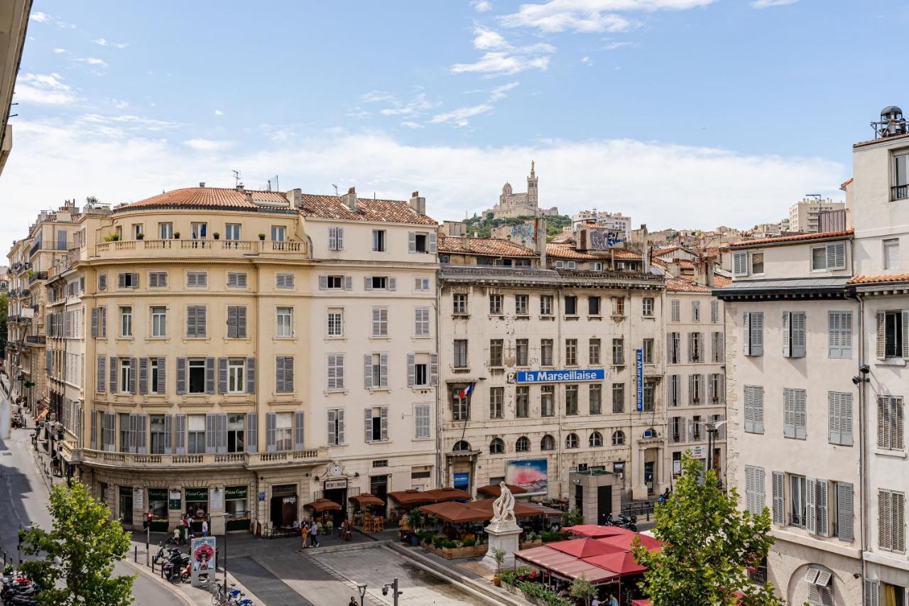 Ferienwohnung T2 Chic, Vue Vieux-Port Et Notre Dame, Atypique, Calme, Clim, 48M2, Acces Autonome Avec Code Marseilles Exterior foto