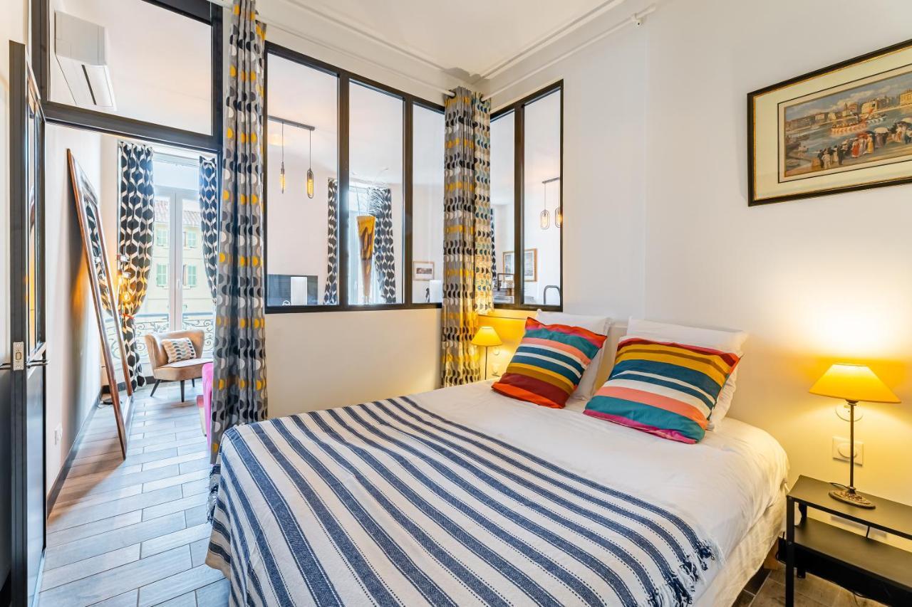 Ferienwohnung T2 Chic, Vue Vieux-Port Et Notre Dame, Atypique, Calme, Clim, 48M2, Acces Autonome Avec Code Marseilles Exterior foto