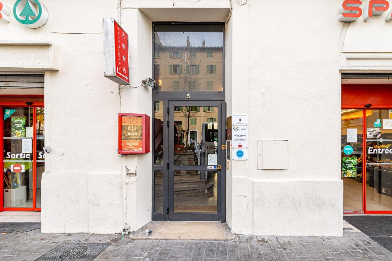 Ferienwohnung T2 Chic, Vue Vieux-Port Et Notre Dame, Atypique, Calme, Clim, 48M2, Acces Autonome Avec Code Marseilles Exterior foto
