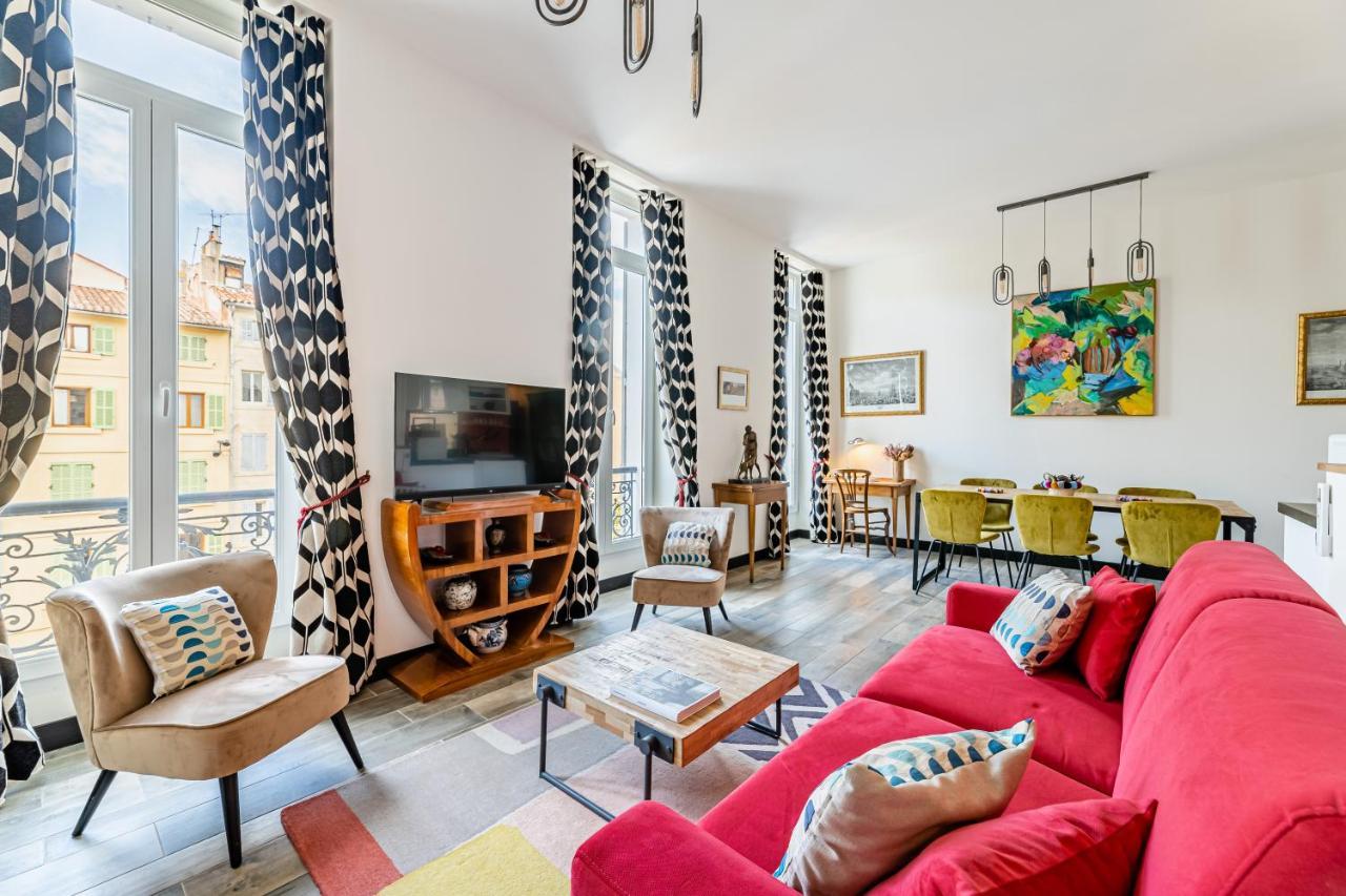Ferienwohnung T2 Chic, Vue Vieux-Port Et Notre Dame, Atypique, Calme, Clim, 48M2, Acces Autonome Avec Code Marseilles Exterior foto